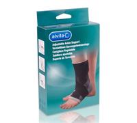 Alvita Cavigliera regolabile Nero - Taglia 2 (22-24 cm)