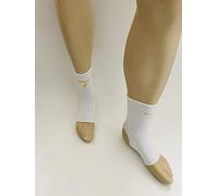 Cavigliera Sport Compressione, Caviglia Distorsione, Stecca Caviglia Banda, Calcio, Running, Corsa, Sollevamento pesi, Recupero, Dolore, Uomini, Donne, Bambini (coppia caviglia adulta bianca)