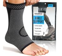 Cavigliera Sportiva [2 Pezzi], Cavigliera Ortopedica, Per Danni Ai Legamenti, Caviglie Deboli, Distorsioni, Protezione per lo Sport, Stabilizza l'articolazione e i muscoli-M