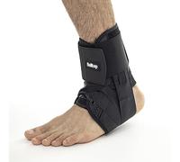 Cavigliera sportiva tutore distorsione traspirante. Cavigliera ortopedica per danni ai legamenti, tendini di Achille e artrite. Stabilizzatore della caviglia per alleviare la fascite plantare (M)