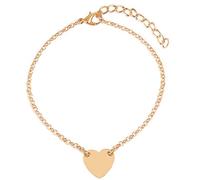 Cavigliere da donna alla moda a forma di cuore all'uncinetto sandali gioielli per piedi nudi bracciali cavigliere bel design