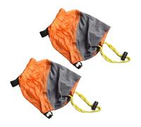 Cavigliere per escursionismo e campeggio, ghette impermeabili per evitare che neve e acqua entrino nelle scarpe (arancione)