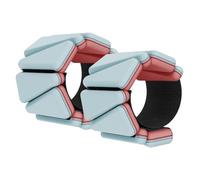 Cavigliere Pesi Braccialetto con cuscinetto bicolore in silicone for polso e caviglia, blocco di piombo for allenamento della forza, attrezzatura invisibile for fitness portatile(Mint Green)