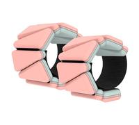 Cavigliere Pesi Braccialetto con cuscinetto bicolore in silicone for polso e caviglia, blocco di piombo for allenamento della forza, attrezzatura invisibile for fitness portatile(Meat pink)