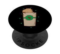 Caviidae porcellino d'India in tazza da caffè PopSockets PopGrip Adesivo