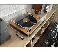 Cavinato Acrylics - Coperchio Antipolvere per Giradischi in Plexiglass Trasparente cm. 38x44x H. 15 per House of Marley Stir It Up, Clearaudio Concept e Altre Marche e Modelli - Made in Italy