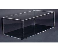 Cavinato acrylics Teca - vetrina per automobile (o altri oggetti) in plexiglass con base nera