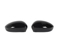 CAVINBDZ 2 Pezzi Copri Specchietto Retrovisore Laterale Sinistro Destro Copri Specchietto Retrovisore Ricambio per Fiat 500 2007-2020 (Gloss Black)