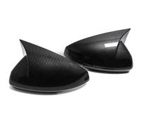 CAVINBDZ Adesivo per Specchietto Retrovisore Laterale Tappo Parafango Porta Esterna Rivestimento in Fibra di Carbonio per A1 Sportback 2019-2023 (Carbon Look)