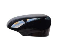 CAVINBDZ Copertura Specchietto Retrovisore Auto Retrovisore Copertura Specchio Alloggiamento Specchio Coperchio Caso per Toyota per Yaris Hatchback 2012-2016 2017 2018 2019 2020 (R Black)