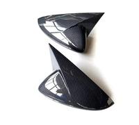 CAVINBDZ Copertura Specchietto Retrovisore Laterale Auto Adesivo Parafango Porta Esterna Rivestimento Vista Posteriore Carbonio per Mazda CX30 CX-30 2020-2023 (Carbon)