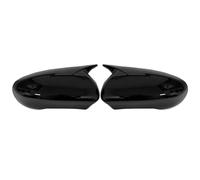 CAVINBDZ Copertura Specchietto Retrovisore per N&issan per Qashqai 2007-2013 Auto Sticker Rearview Side Mirror Cover Wing cap Exterior Door Rear View Case Trim Housing Shell (Gloss Black)