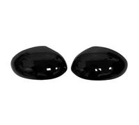 CAVINBDZ Copertura Specchietto Retrovisore Sostituzione Auto Copertura Specchietto Retrovisore Laterale per Citroen C1 2005-2014 Wing cap Exterior Door Shell Trim (Gloss Black)