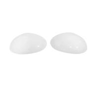 CAVINBDZ Copertura Specchietto Retrovisore Sostituzione Auto Copertura Specchietto Retrovisore Laterale per Citroen C1 2005-2014 Wing cap Exterior Door Shell Trim (Bianca)