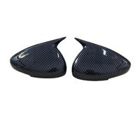 CAVINBDZ Coppia Copertura Specchietto Retrovisore per Peugeot 301 308 408 508 2008 308 2012-2015 Specchietto Retrovisore Laterale cap Rear View Mirror Trim (Carbon Look)