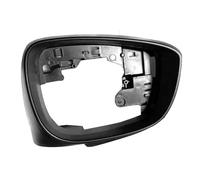 CAVINBDZ Lato Destro Dell'auto Telaio di Copertura dello Specchietto Retrovisore Nero per Mazda CX-3 2016-2019 per CX-5 2015-2016 (B)