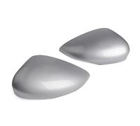CAVINBDZ per F&ORD per Fiesta MK7 2008-2017 Sinistro Destro Argento Auto Vista Laterale Specchietto Retrovisore Copertura Tappo Parti Esterne (Pair)