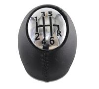 CAVINBDZ Per Renault Per ESPACE MK4 2002-2008 MPV Pomello Del Cambio Per Auto Pomello Del Cambio A Sfera Testa A Palla Di Mano Tappi Cromati(123456R leather)
