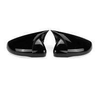 CAVINBDZ per VW per Golf 6 MK6 GTI GTD 2009-2013 Copertura Specchietto Retrovisore Laterale Auto Tappo Ala Custodia Porta Esterna Finitura in Fibra Carbonio (Gloss Black)