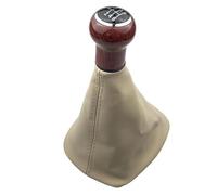 CAVINBDZ Per VW Per Passat B5 1998 1999 2000 2001 2002 2003 2004 Nero Beige Grigio Pelle Pomello Del Cambio Auto Cuffia Copertura Custodia