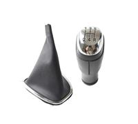 CAVINBDZ Pomello Cambio Cuffia Pomello Cambio Custodia Leva A Penna 5/6 Marce Per Renault Per Clio 4 Mk4 IV 2012-2020 (B0567-K0738)