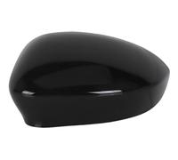 CAVINBDZ Sostituzione Tappo Specchietto Retrovisore Laterale Ala Porta Auto per Fiat 500 500C per Grande per Punto 595 per Abarth 695 Evo 735452185 735452186 (Left Glossy Black)