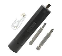 Cavivitore elettrico | Cacciavite con cordone USB | Cacciavitore a cordone ricaricabile con 2 bit magnetici | Solto di bit di alimentazione portatile | Set di strumenti per cacciatore di caccia automa