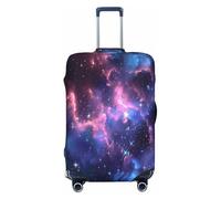 Cavizow Copertura elastica per valigie da viaggio con cielo stellato, universo, spazio, lavabile, antigraffio, S-XL, multicolore, L (Fits 25-28 in Luggage)