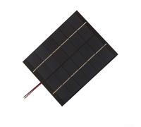 Cavo 110x136mm Resistente alle intemperie Board per fai da te per la ricarica esterna della batteria di alimentazione e piccoli gadget progetti energetici 6v 2w solare policristallino con pannello