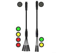 Cavo 1T4 per mountain bike con controller a 8 pin, ingresso leva freno e uscita acceleratore (1T4 1400 mm)