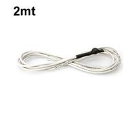 Cavo 2 mt scaldante NO FROST antigelo 50 W/m con termostato senza spina