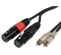Cavo 2X 3 Pin XLR A 2X RCA Phono Plugs, 1.5M - 2R-2XF150