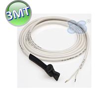 Cavo 3 mt scaldante NO FROST antigelo 50 W/m con termostato senza spina