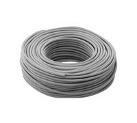 CAVO 3X1 FROR TRIPOLARE GOMMATO GRIGIO IN MATASSA DA 100MT