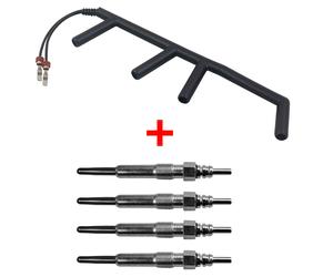 Cavo + 4 Candelette Per Seat Leon Toledo Ibiza II 038971782 NEWPARTS