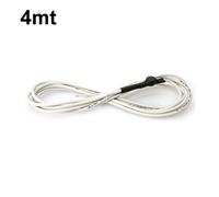 Cavo 4 mt scaldante NO FROST antigelo 50 W/m con termostato senza spina