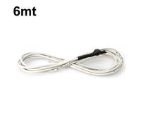 Cavo 6 mt scaldante NO FROST antigelo 50 W/m con termostato senza spina