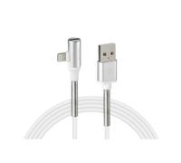 CAVO IPHONE RICARICA VELOCE USB LIGHTNING + ADATTATORE AURICOLARI 1 METRO BIANCO