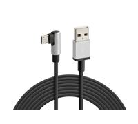 Cavo 90° Usb > Micro Usb - 200 cm - Nero