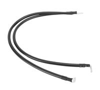 Cavo a batteria da 6 AWG, interno negativo per carri navali solari 90° SC16-6, collegamenti nasali con materiale in gomma morbida aggiuntiva, ideale per inverter (50