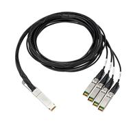 Cavo a fibre ottiche HPE 100Gb QSFP28 to 4x25Gb SFP28 3m Direct Attach Copper Cable [845416-B21]