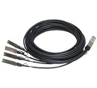 Cavo a fibre ottiche HPE 40G QSFP+/4 x 10G SFP+ 3m cavo InfiniBand e in fibra ottica QSFP+ 4x Nero (HPE X240 to DAC Cable 3M) [JG330AR]