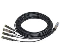 Cavo a fibre ottiche HPE X240 QSFP+ 4x10G SFP+ 3m DAC C-cable cavo InfiniBand e in fibra ottica 4 x 10G (HPE 4X10G 3M C-C) [JH700A]