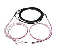 Cavo a fibre ottiche Synergy 21 S217062 cavo InfiniBand e in fibra ottica 130 m 4x LC U-DQ(ZN) BH Rosa [S217062]