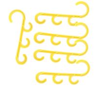 Cavo a forma di S isolato in PVC resistente triplo gancio per cantieri edili