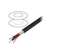 Cavo a rulli 30,5 m schermato Essential 2x22AWG 2461C BK005