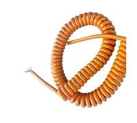 Cavo a spirale a molla 17AWG a 3 conduttori, estensibile, utilizzato for il cablaggio di circuiti di apparecchiature industriali ed elettroniche(Stretch 3M)