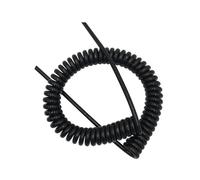 Cavo a spirale, Cavo a spirale a 3 conduttori 0,3 mm 22 AWG Cavo di controllo Cavo di alimentazione a molla Guaina resistente alla trazione(Stretch 8 meter)