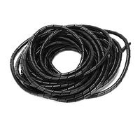Cavo a Spirale Cavo Organizzatore Flessibile per la Vita Ufficio Ufficio Vita Nero φ8 Mm 10 Metri