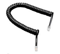Cavo A Spirale per Prolunga Telefonica Nero 5,7Ft Cavo Telefonico